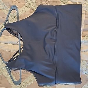 Fitbooty Blue/Grey Sports Bra